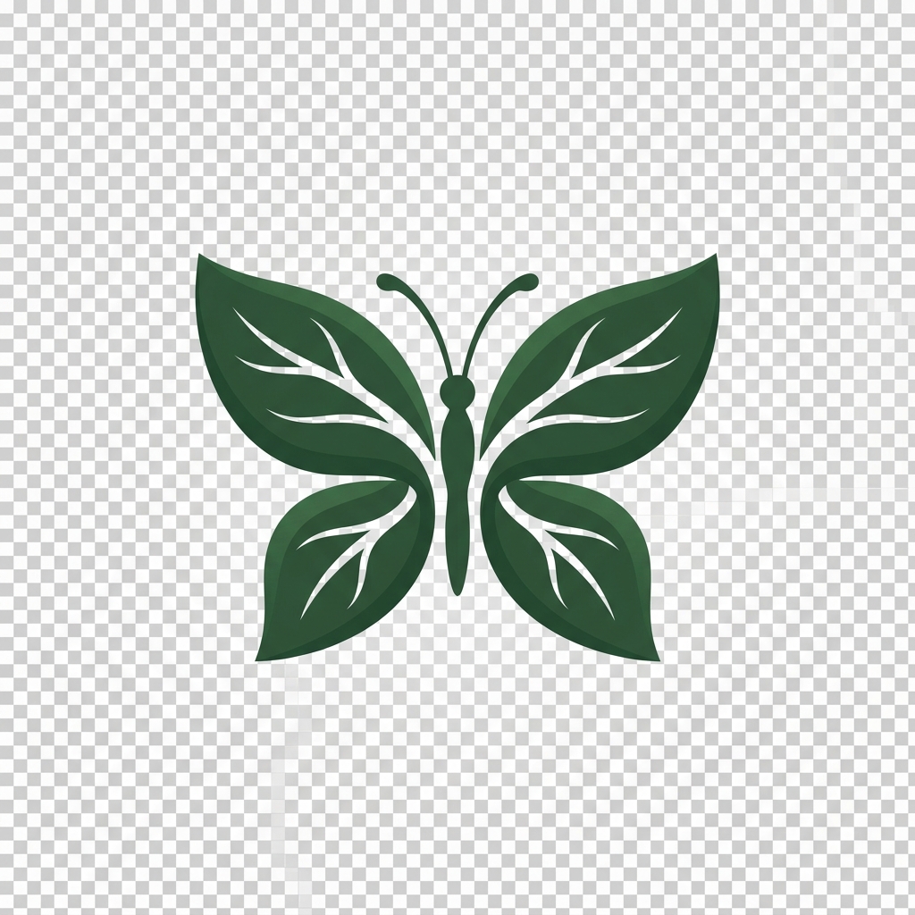Ecologiarte Butterfly Logo